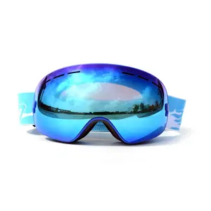 Óculos de neve antiembaçante, óculos de proteção para neve, lente dupla anti-neblina, ski, snowboard, 87cm * 32cm * 28cm sg1369 basto pc