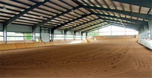 Arène équitation, structure en acier léger, matériaux de construction, hall/maison - Product Image 3