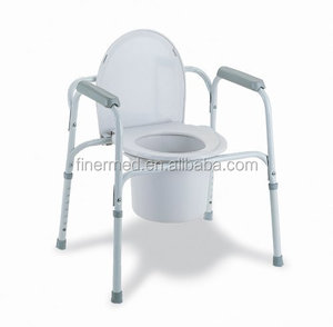 Bedside <strong>Commode</strong> <strong>Chair</strong> with Toilet Frame Seat - Product Image 1