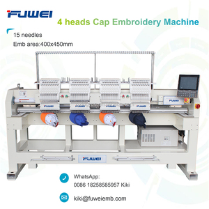 Mesin Bordir Komputerisasi Fuwei 4 Kepala untuk Topi Harga Mesin Bordir Tajima - Product Image 4