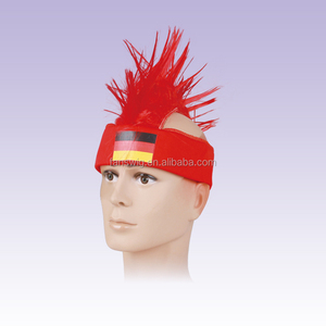 Peluca de Pelo Estilo Mohawk con <span class=keywords><strong>Color</strong></span> Personalizado, Peluca de Arcoíris - Product Image 3