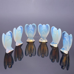 Cristallo rosa di alta qualità artigianato classico angelo inciso quarzo rosa inciso inciso inciso inciso inciso - Product Image 5