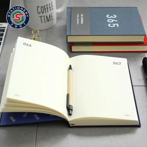 Regalo promocional Diario impreso personalizado Papel artístico Diario de tapa dura - Product Image 5