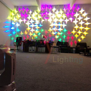 Projecteur de scène à faisceau mobile 7R avec effet arc-en-ciel, boîtier blanc, double prisme en verre coloré, personnalisable, 230W - Product Image 4