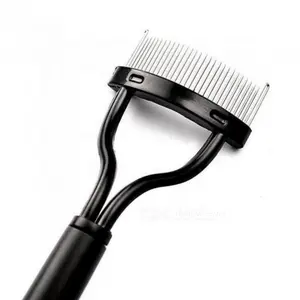Eyelash comb curlers lash 分离器睫毛膏提升卷毛器眉毛美容金属刷工具化妆套件