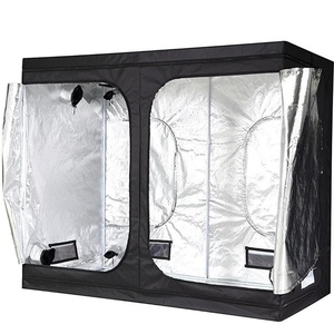 Équipement hydroponique boîte de culture 240*120*200cm <span class=keywords><strong>serre</strong></span> jardin tente de croissance sombre prêt à expédier - Product Image 1