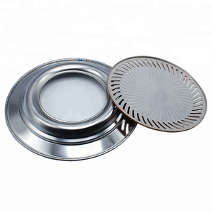 Assiette barbecue viande légumes cuisson céramique sans fumée cuisinière charbon de bois BBQ <span class=keywords><strong>grill</strong></span> casseroles - Product Image 2