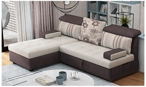 Sofá <span class=keywords><strong>Cama</strong></span> Moderno con Almacenamiento, Sofá en Forma de <span class=keywords><strong>L</strong></span>, Sofá Seccional, Sofá <span class=keywords><strong>Cama</strong></span> - Product Image 5
