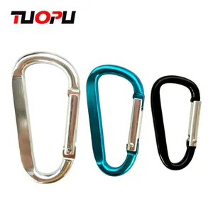 알루미늄 Carabiner 스프링 후크 등산 후크