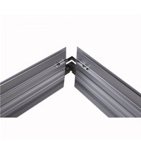 HBM — cadre de couture en aluminium, tension du tissu, face, pour boîte à lumière LED rétro-éclairé, profil de cadre