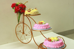 Creative Bicycle Display <strong>Cake</strong> <strong>Stand</strong> European <strong>Cake</strong> <strong>Stand</strong> Decoration 3 Layer <strong>Cake</strong> <strong>Stands</strong> - Product Image 5