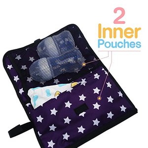 Portable Couches Matelas à langer-Étanche Bébé Voyage <span class=keywords><strong>Sac</strong></span> avec Amovible matelas à Langer et Compartiments <span class=keywords><strong>De</strong></span> Rangement - Product Image 5