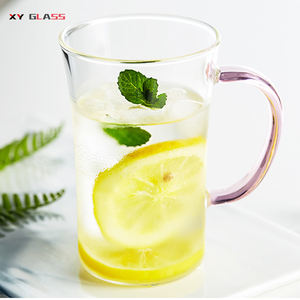 Tazza da <span class=keywords><strong>caffè</strong></span> in vetro trasparente ultra fatta a mano classica per uso domestico - Product Image 2