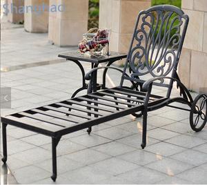 <span class=keywords><strong>Fonte</strong></span> En <span class=keywords><strong>Aluminium</strong></span> <span class=keywords><strong>Chaise</strong></span> longue Extérieure Avec Roues - Product Image 3