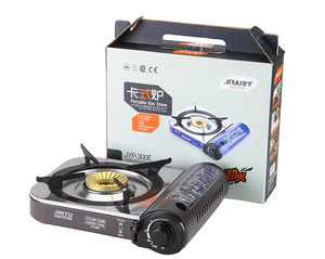 Réchaud à gaz ONE <span class=keywords><strong>Propane</strong></span> <span class=keywords><strong>ou</strong></span> <span class=keywords><strong>Butane</strong></span> JinYu300E Réchaud à gaz portable à double carburant pour le <span class=keywords><strong>camping</strong></span> et la randonnée avec étui de transport - Product Image 4