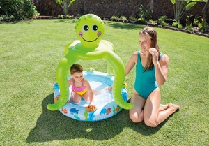 <span class=keywords><strong>Piscina</strong></span> <span class=keywords><strong>Inflable</strong></span> para Bebés <span class=keywords><strong>Intex</strong></span> 57115 con Forma de Pulpo Sonriente - Product Image 3