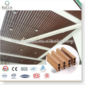Cubierta del wpc villa suspendido del techo 80*25mm productos - Product Image 1