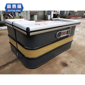 Mostrador de Caja para Supermercado, Estándar para Tiendas de Abarrotes, Metálico, Ligero, Estante de Supermercado, Mesa de <span class=keywords><strong>Cajero</strong></span>, Desmontable - Product Image 4