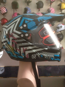 Zorro motocross casco con <span class=keywords><strong>cara</strong></span> completa visera, casco moto, precio de fábrica - Product Image 4