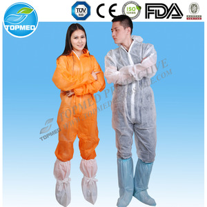 Blanc couleur <span class=keywords><strong>jetable</strong></span> enfants <span class=keywords><strong>combinaison</strong></span> <span class=keywords><strong>de</strong></span> haute qualité, Non - tissé <span class=keywords><strong>combinaison</strong></span> - Product Image 6