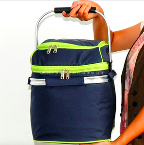 Bộ Giỏ Dã Ngoại Túi Tote Cách Nhiệt Có Ngăn Làm Mát Và Đồ Dẹt Hoàn Chỉnh - Product Image 6