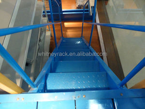 رف تخزين أسود واسع على الرف الصناعي - Product Image 5