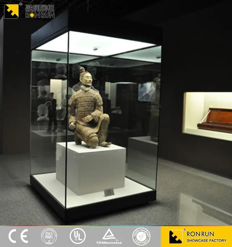 RMS0023 Offre Spéciale design classique et utile affichage vitrine design pour musée reliques culturelles