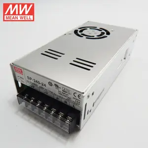 worldwide uses hot sale original MEAN WELL switching power supply 240W 24V 10A SP-240-24