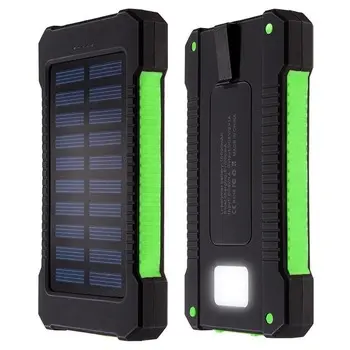 Ready To Ship Portable Solar Power Bank 20000mah Power Bank Battery Charger On Sale
