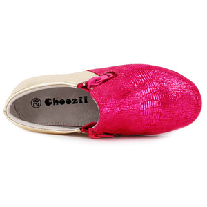 Choozii Diseño perfecto Cómodo Cuero de microfibra brillante Superior Peso ligero Antideslizante Niñas Casual Mocasines suaves Zapatos - Product Image 6