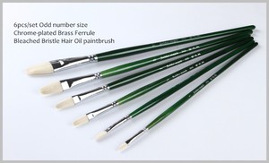 Haute qualité New cheap pinceaux poils cheveux professionnel artiste <span class=keywords><strong>peinture</strong></span> <span class=keywords><strong>à</strong></span> <span class=keywords><strong>l</strong></span>'<span class=keywords><strong>huile</strong></span> brush set - Product Image 2