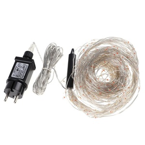 Micro <span class=keywords><strong>LED</strong></span> Bạc Dây Cổ Tích Đèn Giáng Sinh Trang Trí Cây Ánh Sáng - Product Image 1