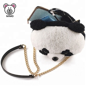 Handmade Stuffed Animal Plush <strong>Baby</strong> Panda Head School <strong>Bag</strong> for Kids Wholesale Custom LOGO Cute Soft Plush Toy Panda <strong>Bag</strong> - Product Image 2