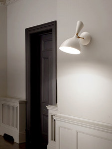 Simig Lighting Modern Nordic Black Small Iron Shade Bed Side Wall Lamp Simple Indoor Bedroom Wall <strong>Light</strong> <strong>Sconce</strong> - Product Image 4