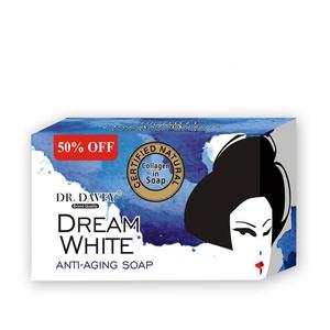Dream <strong>white</strong> whitening <strong>soap</strong> kojic acid cleansing <strong>skin</strong> moisturizing nourish collagen <strong>soap</strong> cn gua - Product Image 1