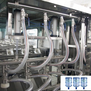 5 Gallon Waterfles Wassen Afdekverpakkingsmachine/Drinkzuivere Waterfabriek/Wasmachine - Product Image 2