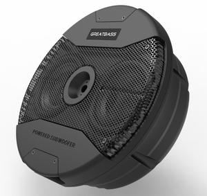 Vendita diretta in fabbrica subwoofer attivo per auto 12V 300W subwoofer per pneumatici di ricambio per auto subwoofer con ruota di scorta - Product Image 3