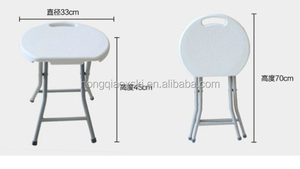 Taburete plegable de plástico para acampada, taburete pequeño y portátil para jardín, venta al por mayor - Product Image 6