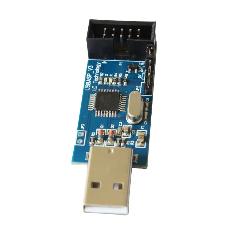 On-board yeni ithal ATMega8A-AU çip usb iss programcı Downloader