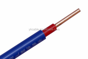 Ultra ince elektrik telleri kablolar 1.5mm PVC bakır <span class=keywords><strong>0.25</strong></span> Mm tek askılı kolye tek çekirdekli yalıtımlı tel Yuekai kablo CN;GUA Guangdong - Product Image 4