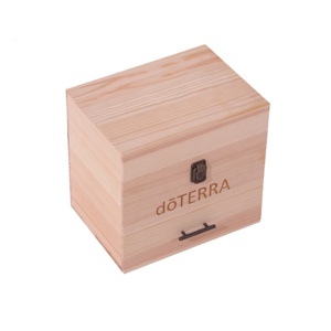 En bois de pin inachevé affichage young living <span class=keywords><strong>Doterra</strong></span> Huile Essentielle Boîte Organisateur rack - Product Image 3