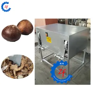 Good quality cutting machine coconut shell ,coconut shelling dehusking machine