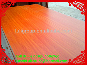 el mejor precio normal 17 18mm blanco cerezo melamina nogal mdf laminado hoja de tablero de china para los muebles - Product Image 1