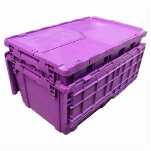 Boîtes industrielles en plastique robustes <span class=keywords><strong>de</strong></span> grande taille avec couvercles, <span class=keywords><strong>pour</strong></span> usage en <span class=keywords><strong>jardin</strong></span>, rangement d'<span class=keywords><strong>outils</strong></span>, <span class=keywords><strong>caisse</strong></span> en plastique <span class=keywords><strong>de</strong></span> 90 l - Product Image 3