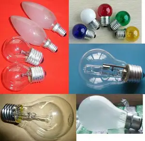 Incandescent Lamps,Incandescent Bulb,Clear Bulb,Frosted Bulb,Halogen Bulb