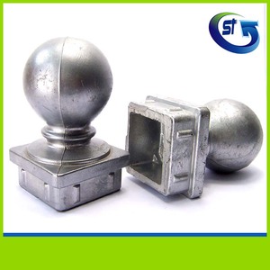 Capuchons de poteau de clôture ronds en aluminium décoratifs carrés de <span class=keywords><strong>50x50</strong></span>, 65x65 - Product Image 5