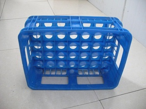 Qs Melk Kratten Voor 250Ml Flessen Hot Koop Solid Plastic Melk Sap Container Plastic Moving Mand Voor Opslag En vervoer - Product Image 3
