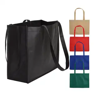 China Wenzhou High Quality Hot Sell PP Non Woven Shopping Bag Custom Printed Recycle Non-woven Grocery Bag Large Size