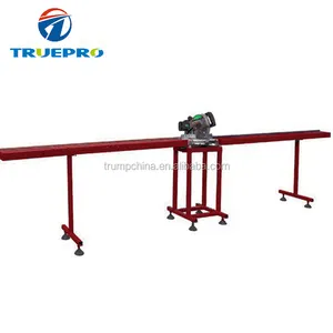 Cutting aluminum spacer bar table saw for double glass