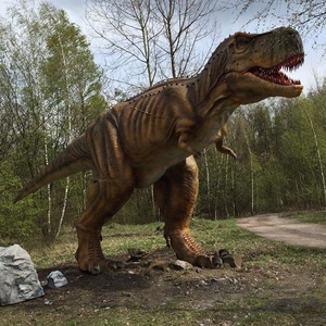 จริงมีชีวิตอยู่จำลอง Animatornic ไดโนเสาร์ T-Rex สำหรับผู้ซื้อ - Product Image 5